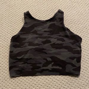 Athelta Cropped Work Out Tank Top